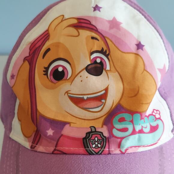 Paw Patrol Girls Hat Nick Jr Skye One Size Fits Most Adjustable Pink Cap - Picture 2 of 10